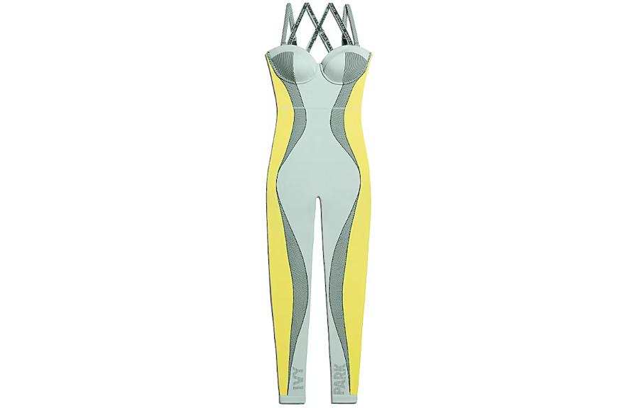 Adidas Adidas Ivy Park Knit Catsuit Green Tint/Dark Green/Yellow Tint
