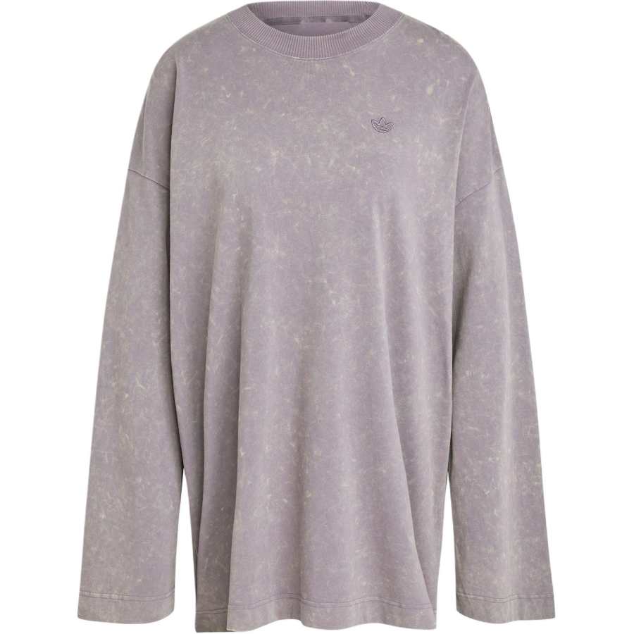 Adidas Originals Premium EssentialsWASHED T Shirt Women's Shadow Trace Gray