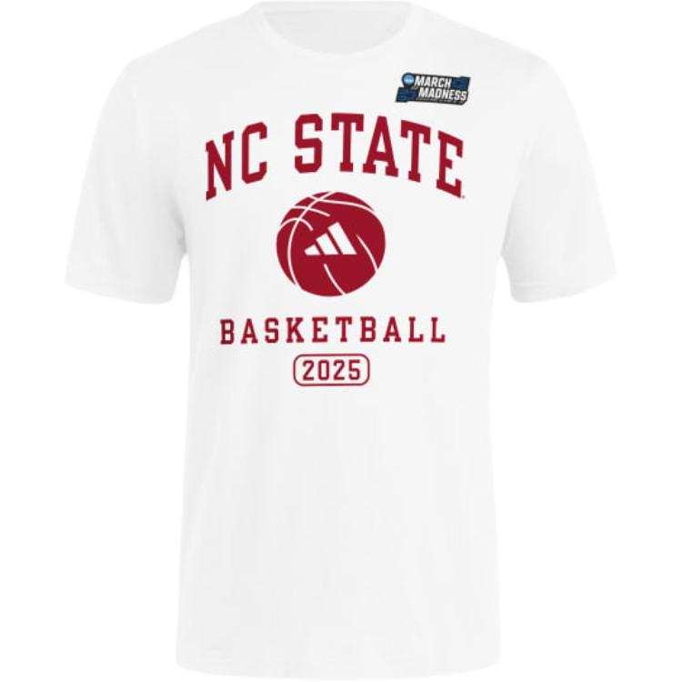 Adidas Adidas Free Shipping With AdiClub Nc State March Madness Basketball Shirt