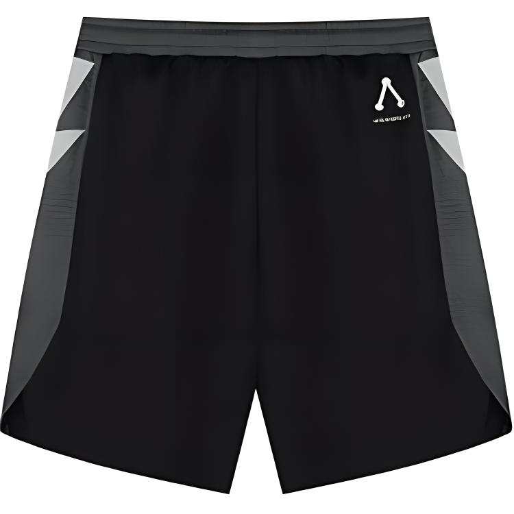 361° Basketball Shorts Men's Super Black/Glacier Gray