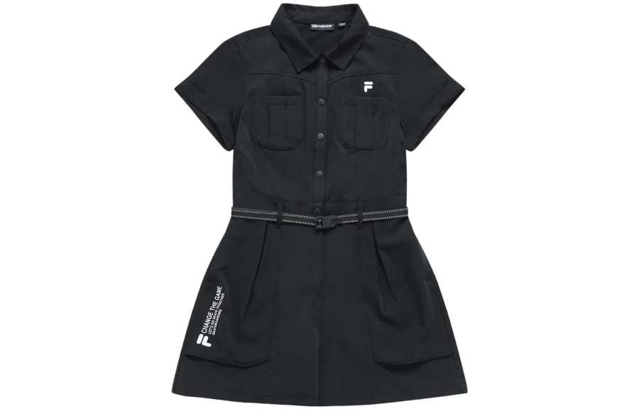 FILA FUSION Trendy Brand Street Collection Jumpsuit Women's Black