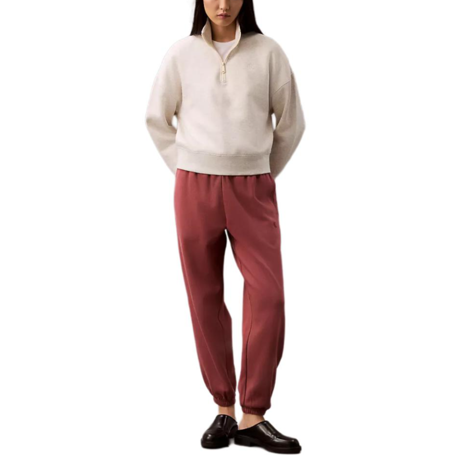 CALVIN KLEIN Sweatshirt Women's Vanilla Mixed Color
