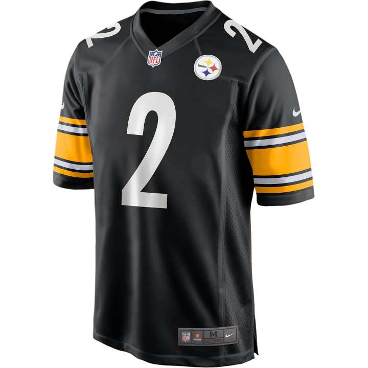 Nike Nike Justin Fields Pittsburgh Steelers Men's Nike Nfl Game Jersey