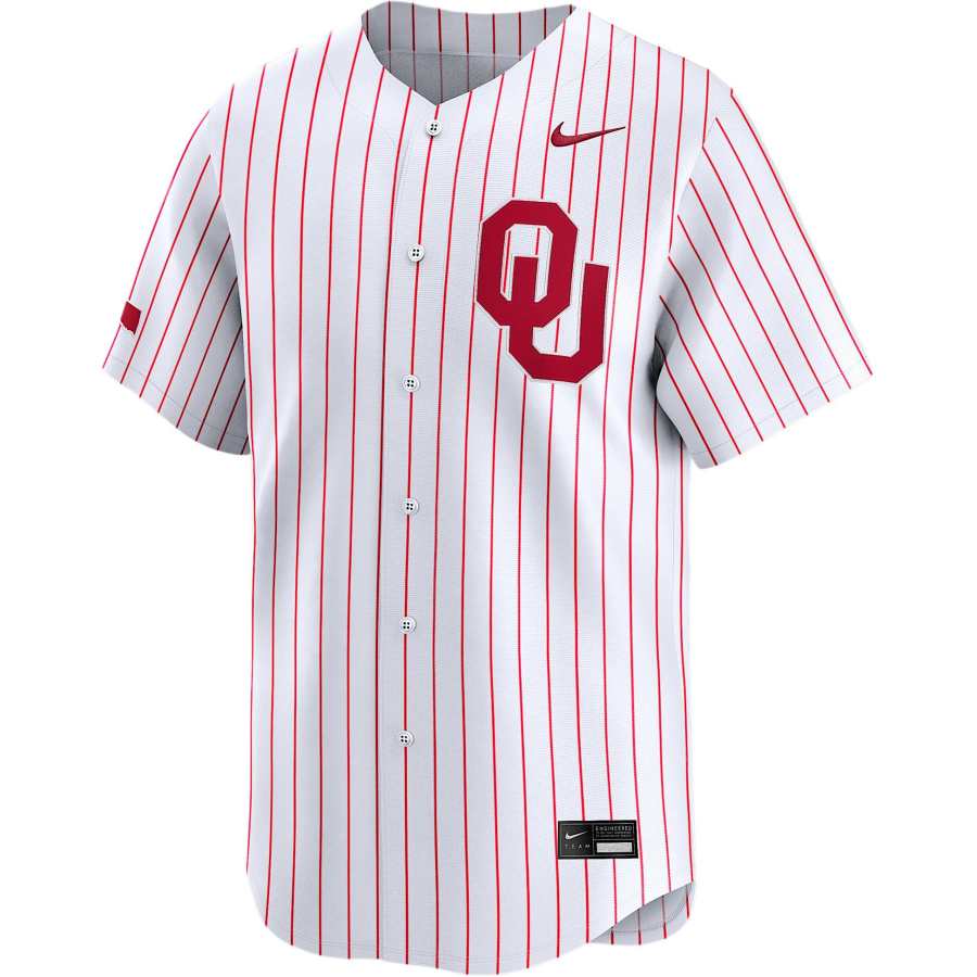 Nike Nike Oklahoma Sooners Men's Nike College Limited Baseball Jersey