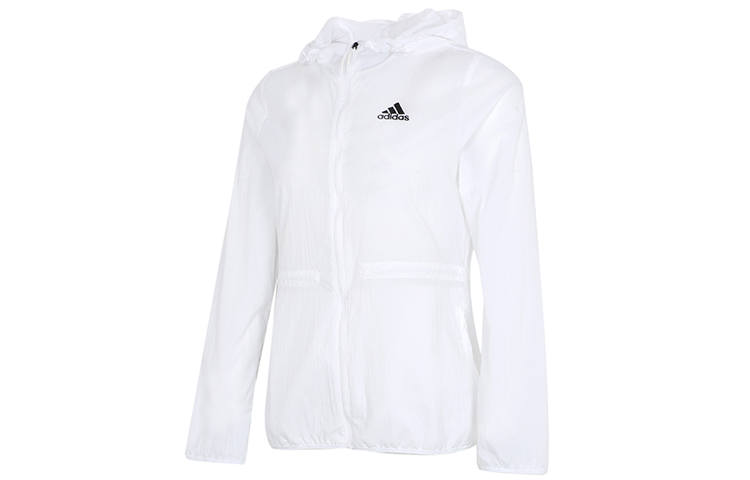 Adidas Adidas Woven Windbreaker Jacket Women's White