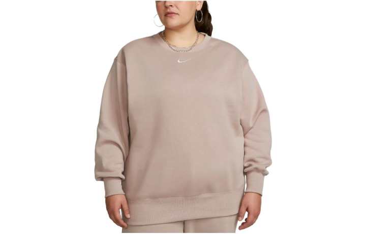Nike Nike Sweatshirts Women's Khaki Crew Neck Moderate Other