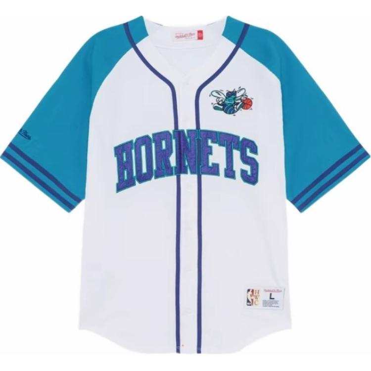 Mitchell Ness x NBA Charlotte Hornets Basketball Jersey Men's White