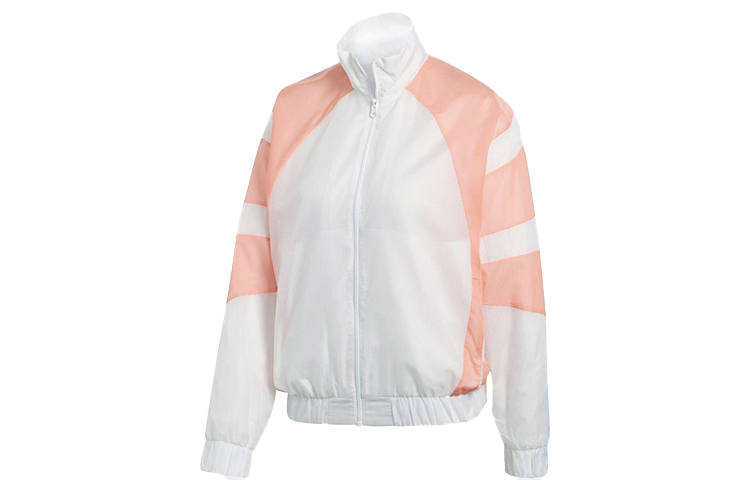 Adidas Originals EQT Jacket Women's White Pink Multicolor