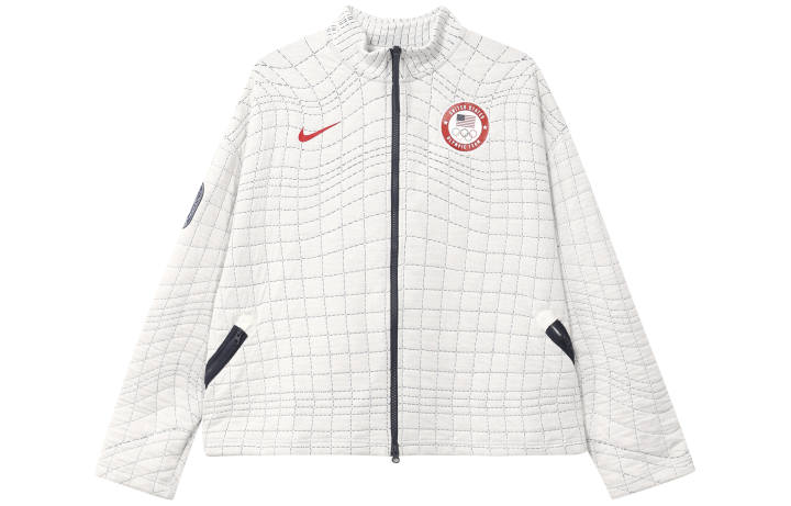 Nike Nike Jackets Women's White Stand Collar Moderate Other