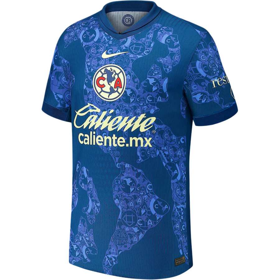 Nike Nike America FW24 Henry Martín America 2024/25 Match Away Soccer Jersey Men's Blue