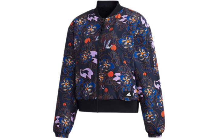 Adidas Adidas CNY Collection Jackets Unisex Stand Collar Moderate Pilot