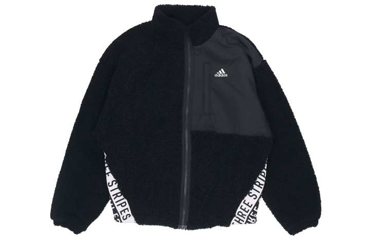 Adidas Adidas Jackets Women's Black Stand Collar Moderate Other