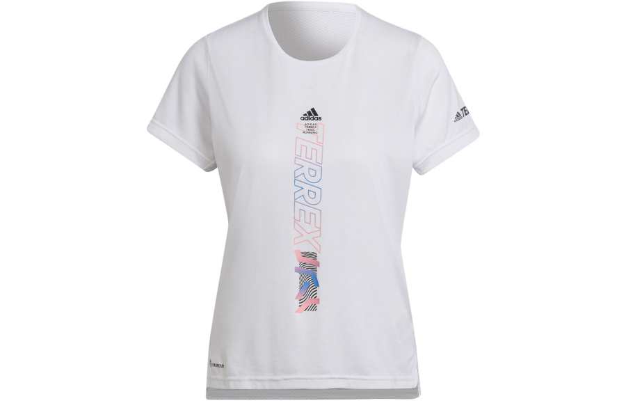 Adidas Adidas T Shirts Women's White Crew Neck Moderate Other