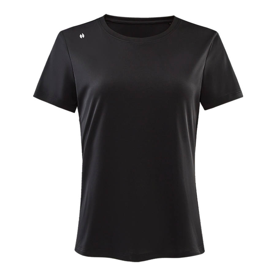 HOTSUIT T Shirts Women's Crew Neck Moderate Straight Fit