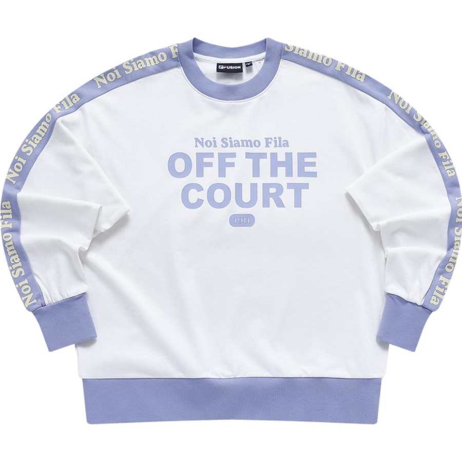 FILA FUSION Sweatshirt Women's White