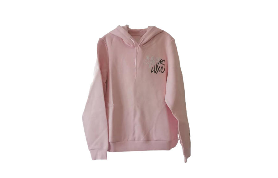 FILA Sweatshirts Women's Pink Hooded Moderate Regular