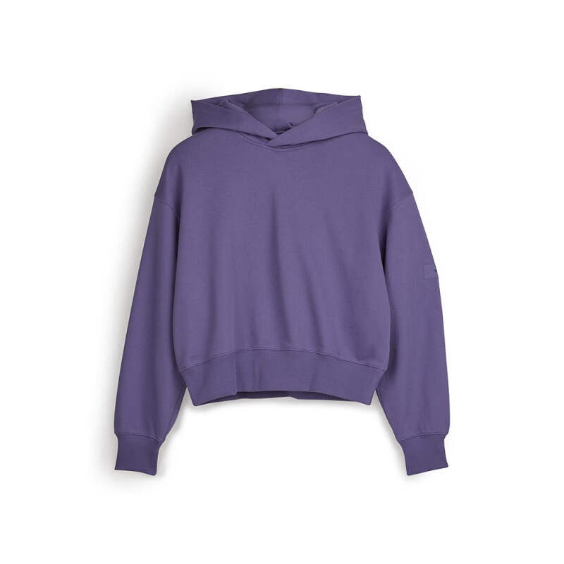 Y-3 Y 3 Sweatshirts Women's Purple Hooded Moderate Regular