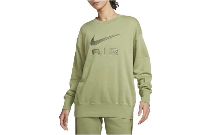Nike Nike Sweatshirts Women's Medium Olive Crew Neck Moderate Regular