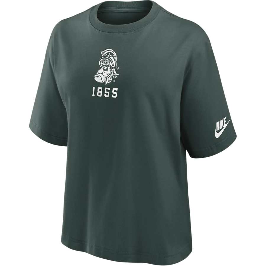 Nike Nike Michigan State Spartans Legacy Established Boxy Women's Nike College T Shirt