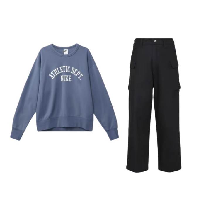 Nike Nike Sweatshirt Sets Men's Crew Neck Moderate