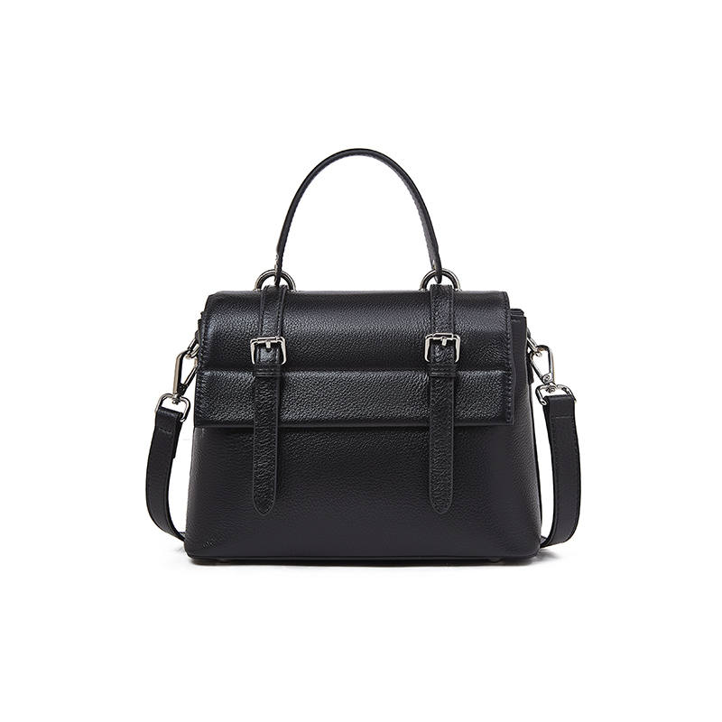 LAORENTOU Cow Leather Messenger Bag, Shoulder Bag, Crossbody Bag, Handbag Regular Women's Multicolor