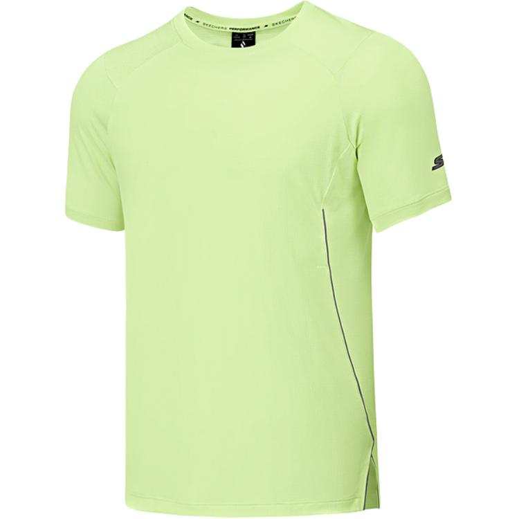 Skechers Sportlife T Shirt Men's Gray Green/013E