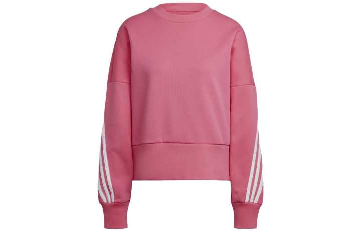 Adidas Adidas Sweatshirts Women's Pink Crew Neck Moderate Other