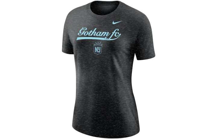Nike Nike T Shirts Women's Black Crew Neck Moderate Straight Fit