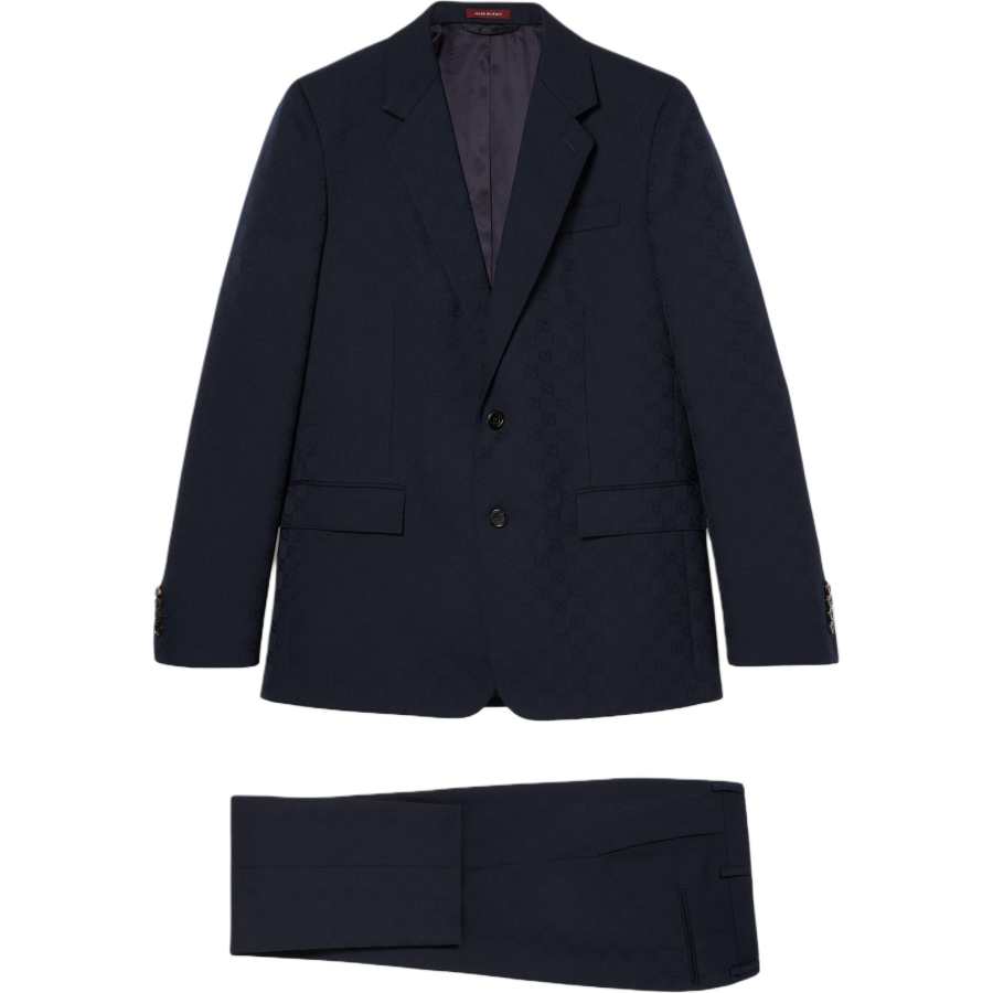 GUCCI GUCCI Monogrammed Buttoned Suit