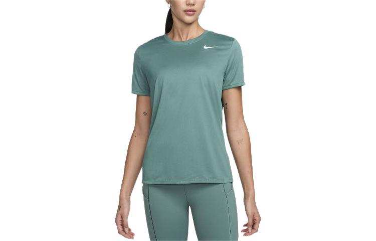 Nike Nike T Shirts Women's Bicoastal Crew Neck Moderate Straight Fit