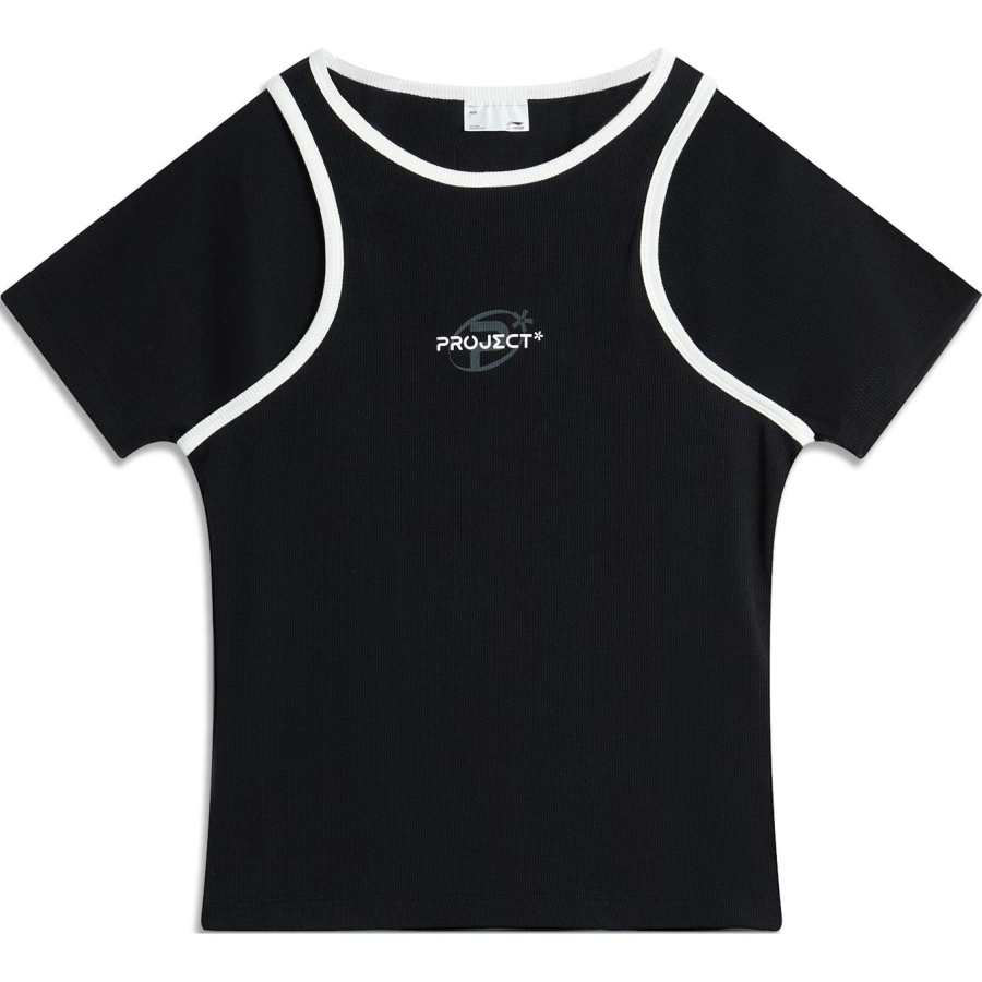 Li-Ning Li Ning Sports Trendy Collection T Shirt Women's Black