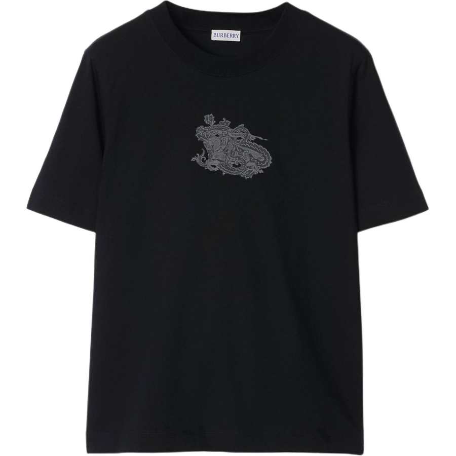 Burberry Paisley Ekd Crewneck T-Shirt