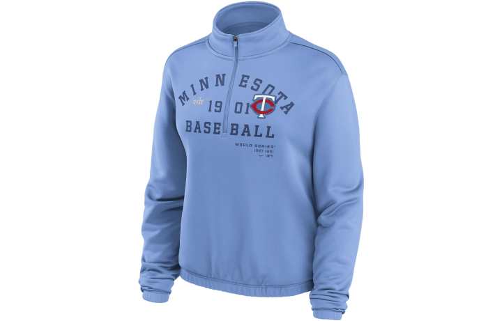Nike Nike Sweatshirts Women's Blue Stand Collar Moderate Other