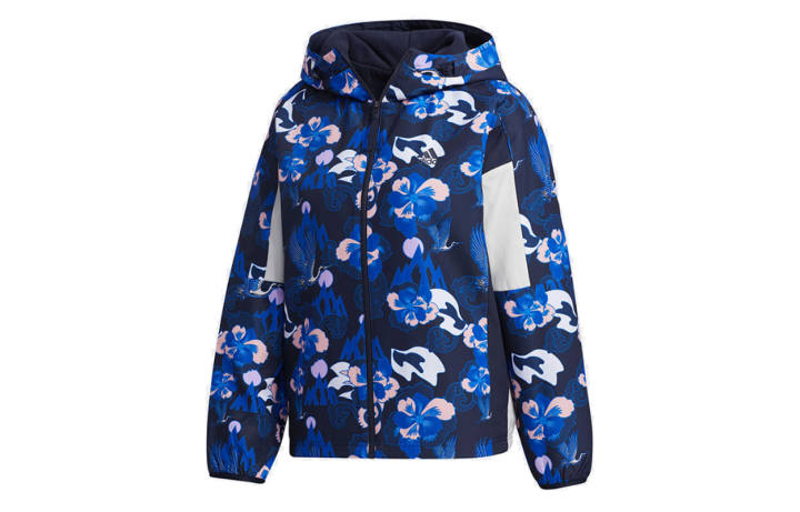 Adidas Adidas Jackets Women's Blue Hooded Moderate Other