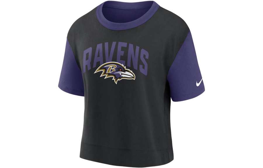 Nike Nike Drop Shoulder Sleeve T Shirt Women's Purple