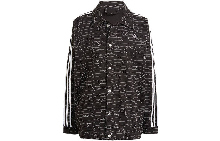 Adidas Originals Facts Jackets Women's Black Lapel Moderate Other