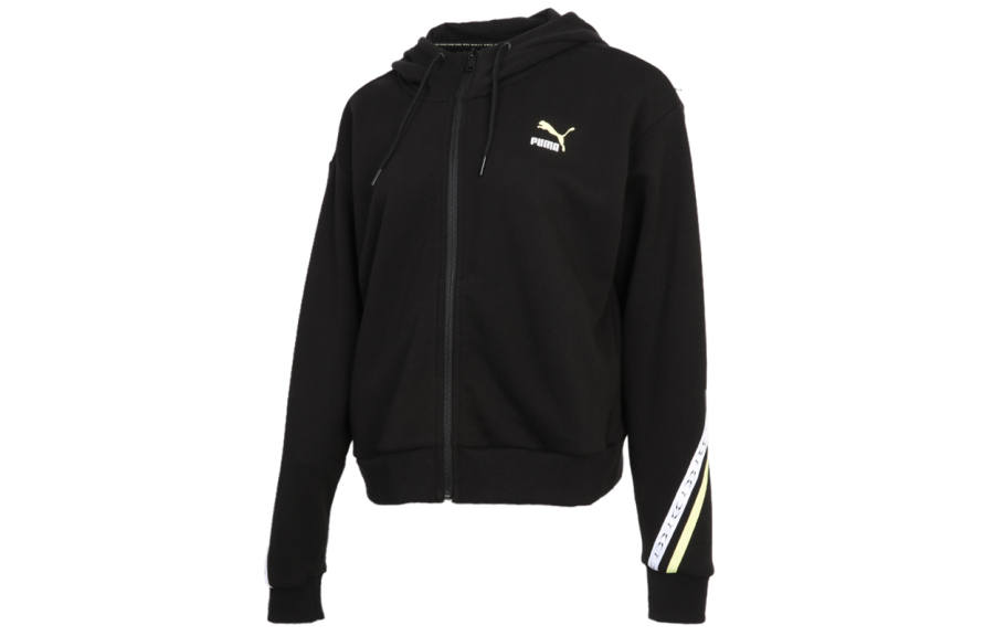 PUMA Jackets Women's Black Hooded Moderate Other