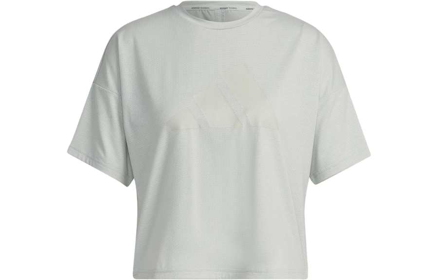 Adidas Adidas T Shirts Women's White Crew Neck Moderate Straight Fit