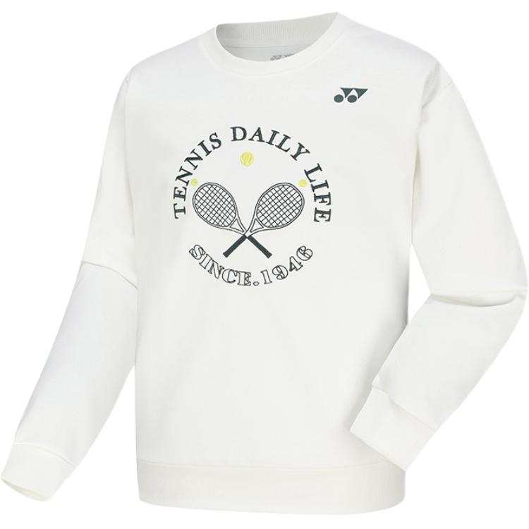 YONEX Sweatshirts Women's Crew Neck Moderate Regular