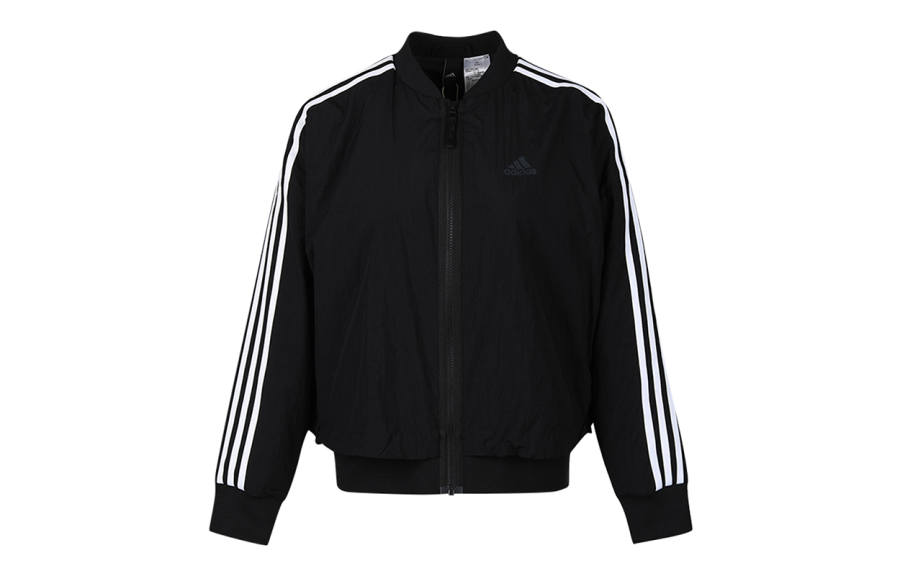 Adidas Adidas Jackets Women's Black Baseball Collar Moderate Other