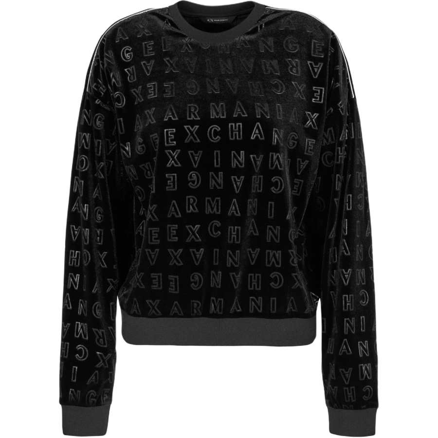ARMANI EXCHANGE ARMANI EXCHANGEAE FW24 Sweatshirt Women's Black