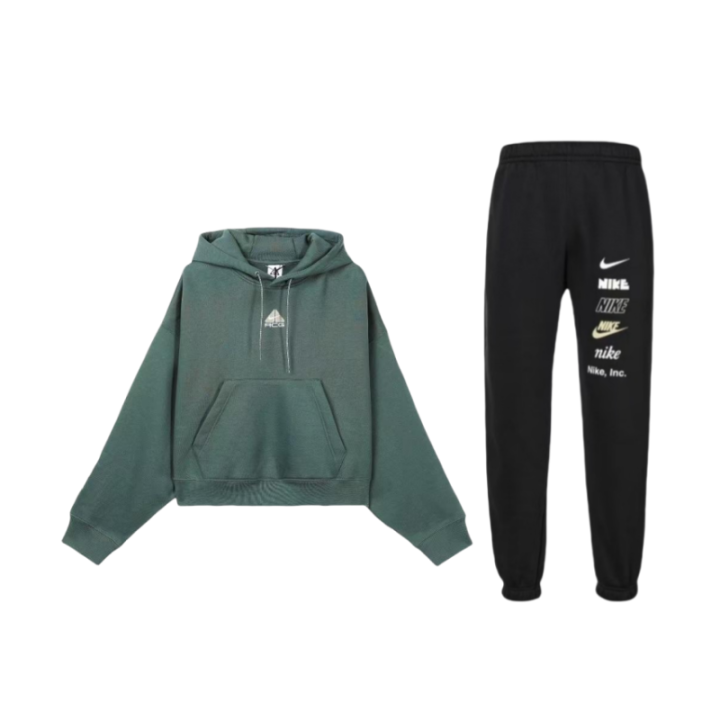 Nike Nike Sweatshirt Sets Unisex Hooded Moderate