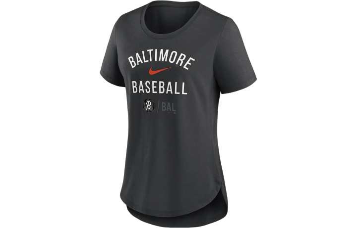 Nike Nike Pittsburgh Pirates Team Phrase City Connect Lockup Women's Nike Mlb T-Shirt