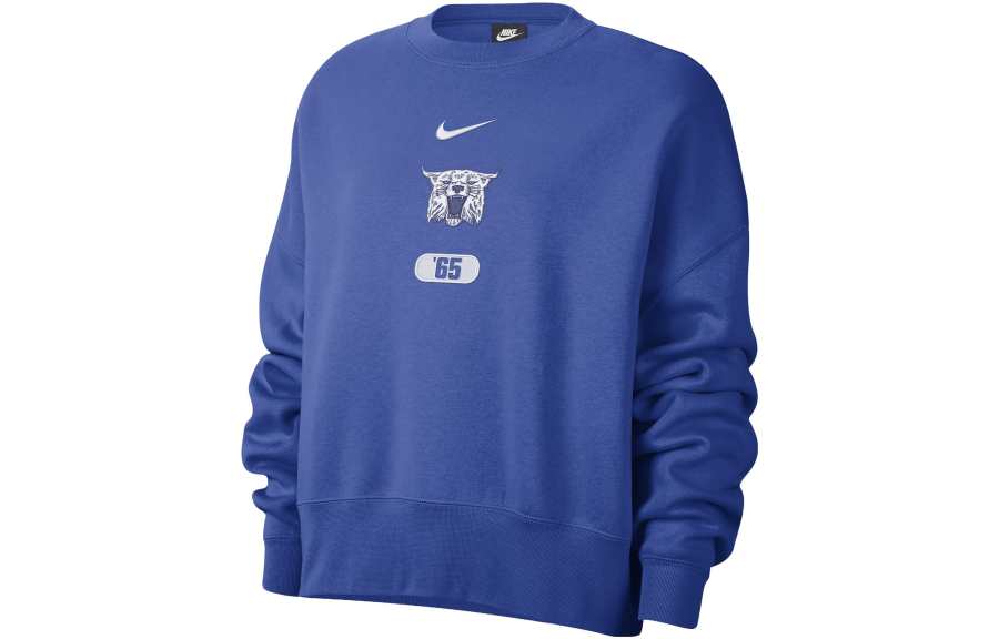 Nike Nike Sweatshirts Women's Blue Crew Neck Moderate Other