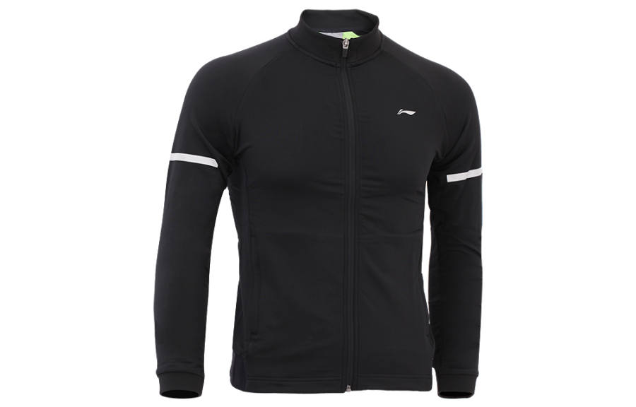 Li-Ning Li Ning Sweatshirts Women's Standard Black Stand Collar Moderate Other