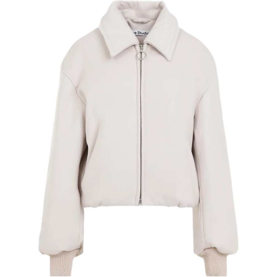 Acne Studios Acne Studios Zip Up Long Sleeved Bomber Jacket