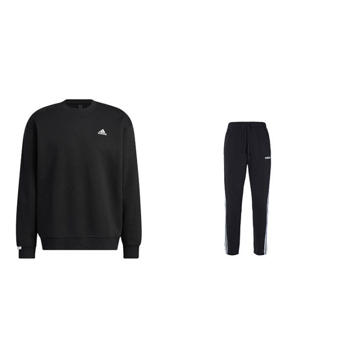 Adidas Adidas Sweatshirt Sets Unisex Crew Neck Moderate