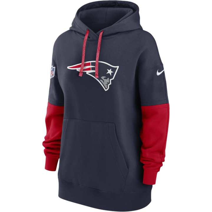 Nike Nike New England Patriots Sideline Essential Women's Nike Nfl Pullover Hoodie