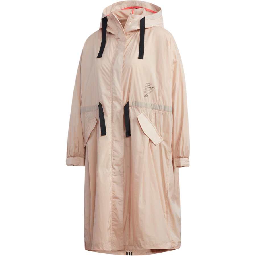 Adidas Adidas Jackets Women's Pearl Powder Hooded Moderate Other