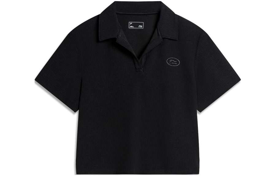 Li-Ning Li Ning Sports Life Collection Polo Shirt Women's Black